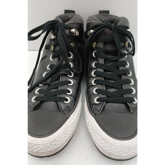 Converse Chuck Taylor All Star 157506C Black Street Boot High Top Unisex - Picture 4 of 13
